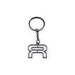 BRELOK FR - KEY HOLDER - FR LOGO - Czarny